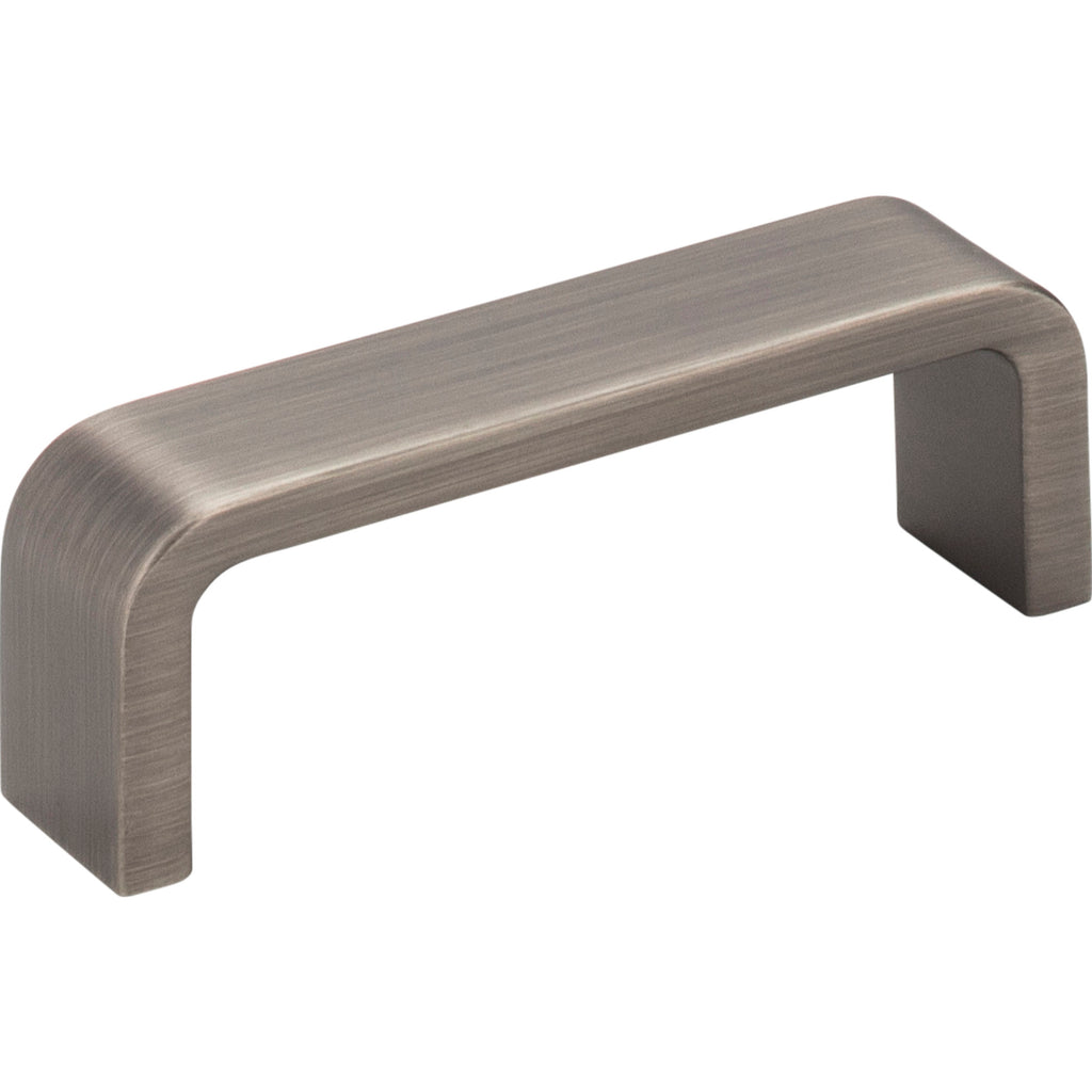 Square Asher Cabinet Pull by Elements - Brushed Pewter