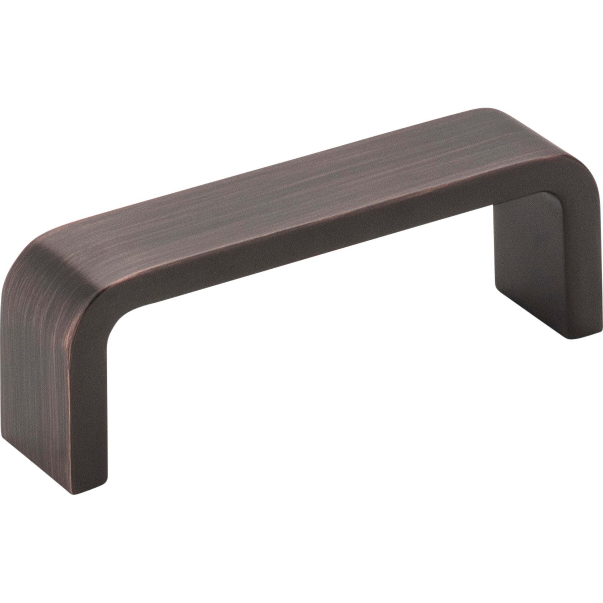 Square Asher Cabinet Pull by Elements - Brushed Oil Rubbed Bronze