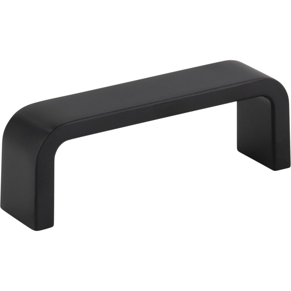 Square Asher Cabinet Pull by Elements - Matte Black