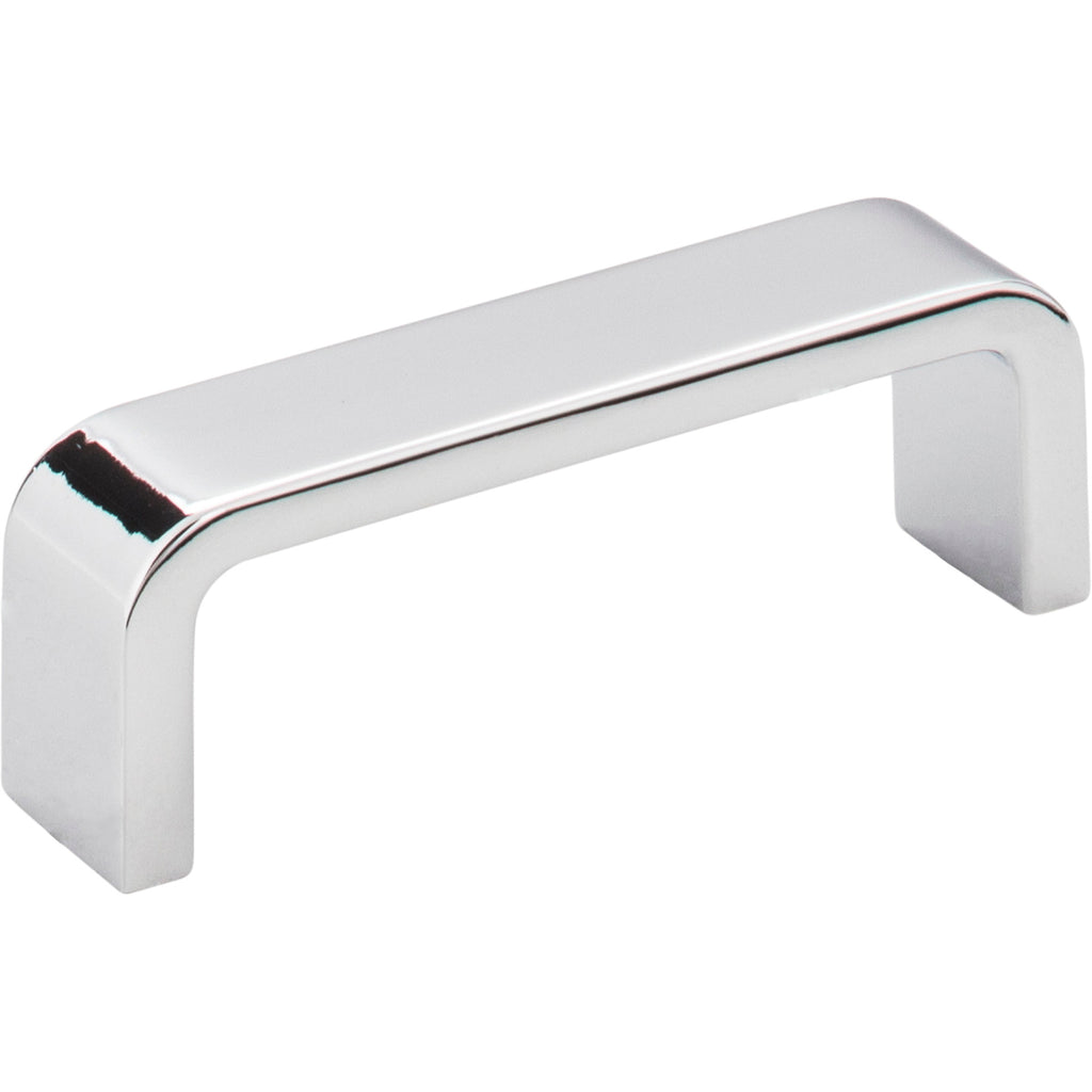 Square Asher Cabinet Pull by Elements - Polished Chrome