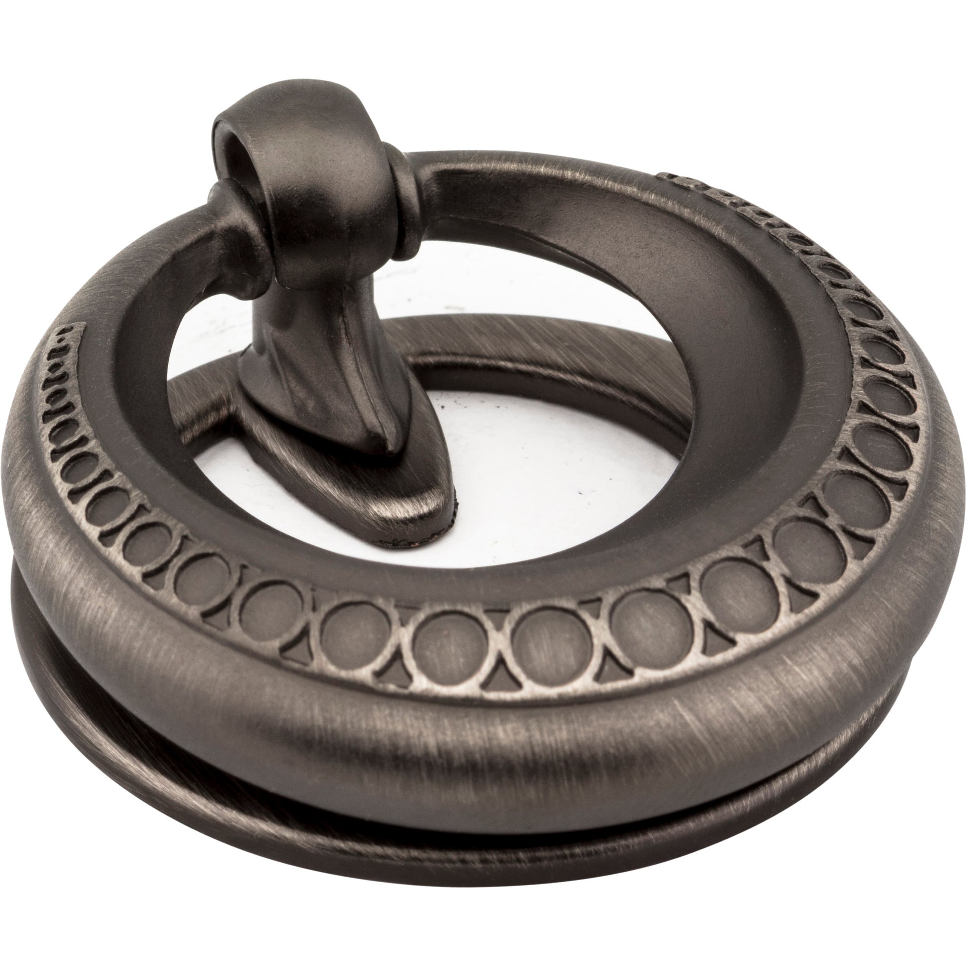 Symphony Cabinet Ring Pull by Jeffrey Alexander - Brushed Pewter