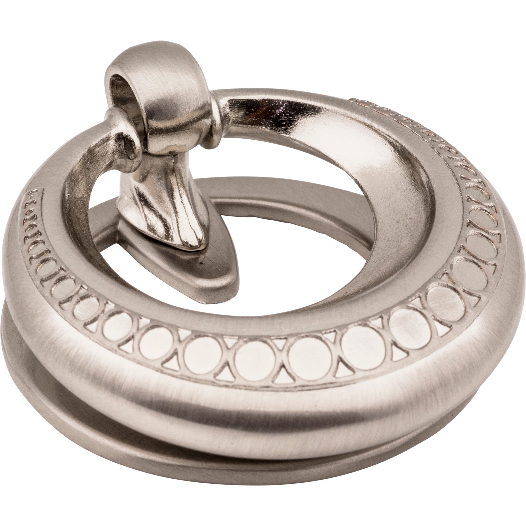 Symphony Cabinet Ring Pull by Jeffrey Alexander - Satin Nickel