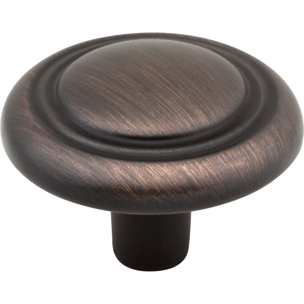 Button Vienna Cabinet Mushroom Knob by Elements - Brushed Oil Rubbed Bronze