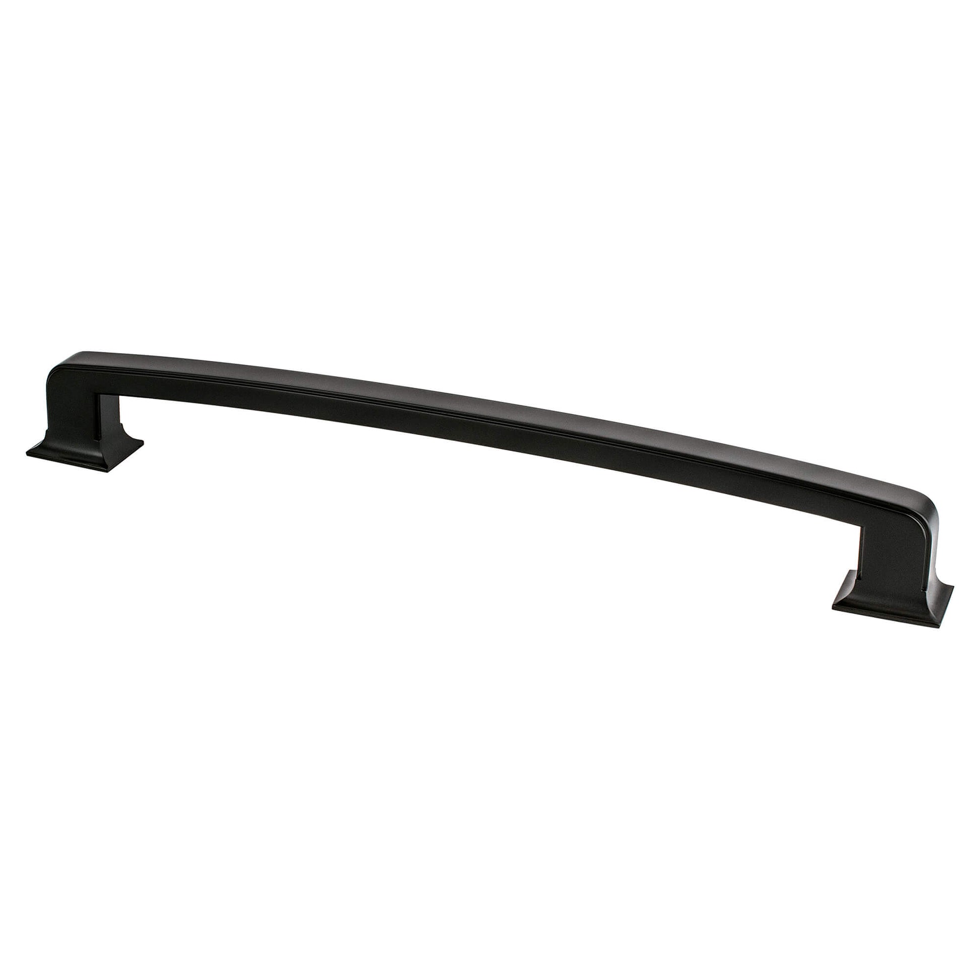 Matte Black - 12" - Hearthstone Appliance Pull by Berenson - New York Hardware