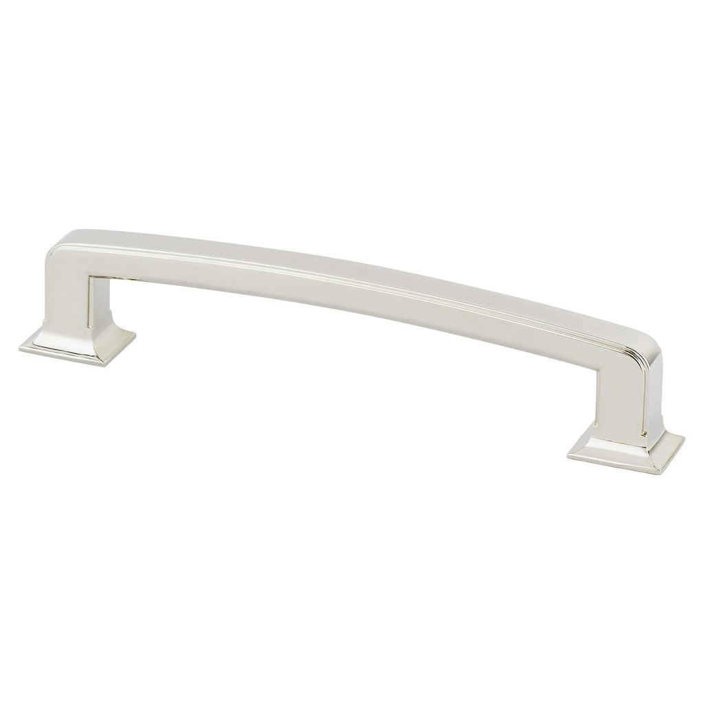 Polished Nickel - 160mm - Designers Group Ten Pull by Berenson - New York Hardware