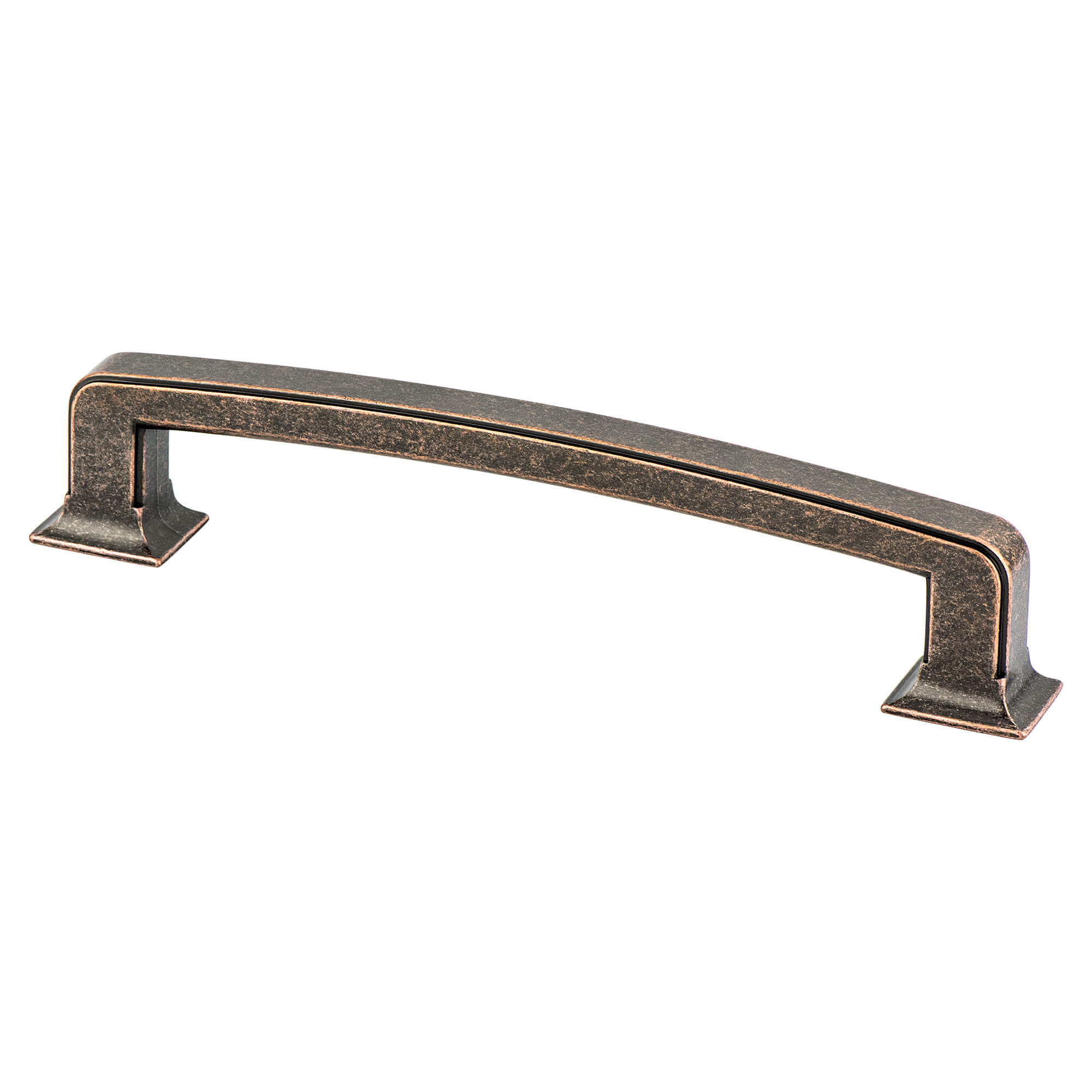 Weathered Verona Bronze - 160mm - Hearthstone Pull by Berenson - New York Hardware