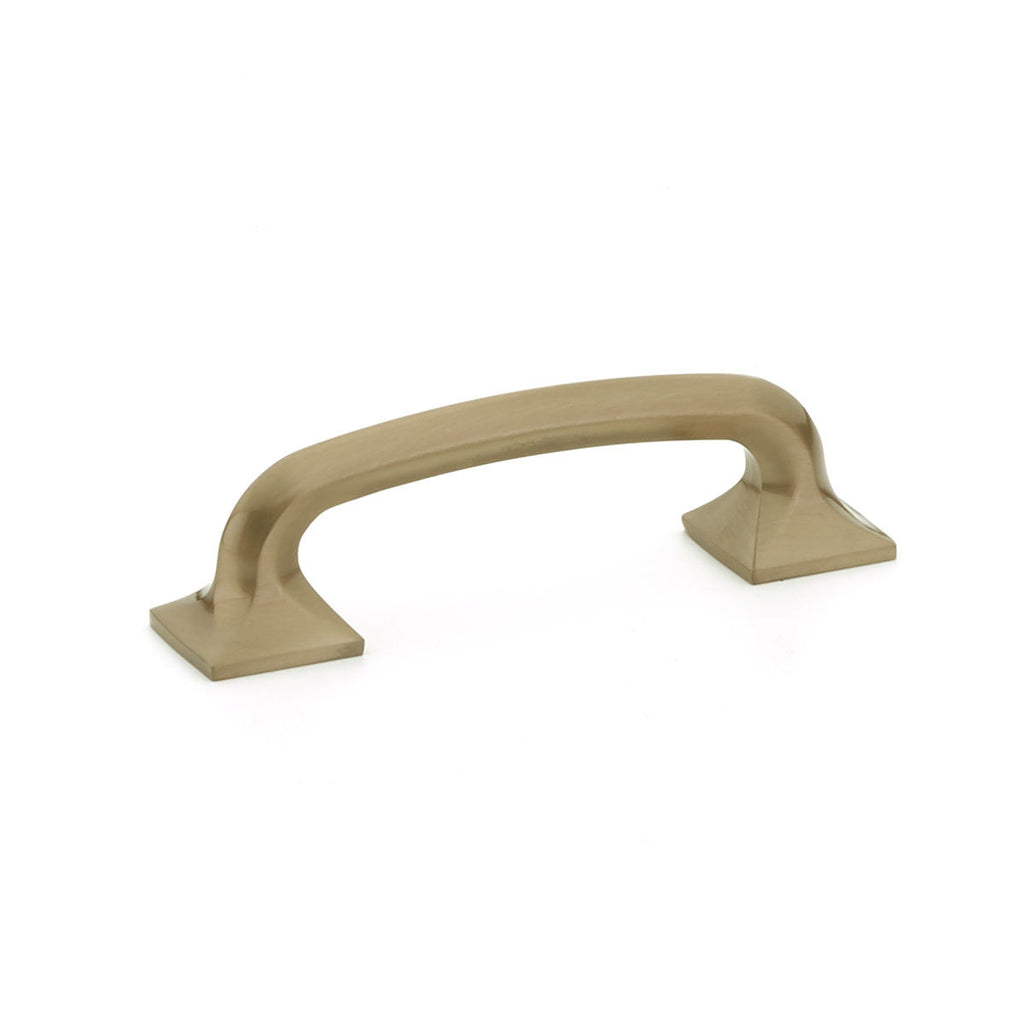 Northport Square Pull by Schaub - Brushed Bronze - New York Hardware
