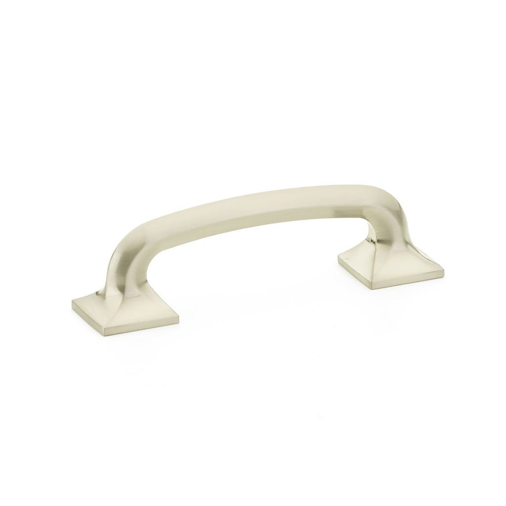 Northport Square Pull by Schaub - Brushed Nickel - New York Hardware