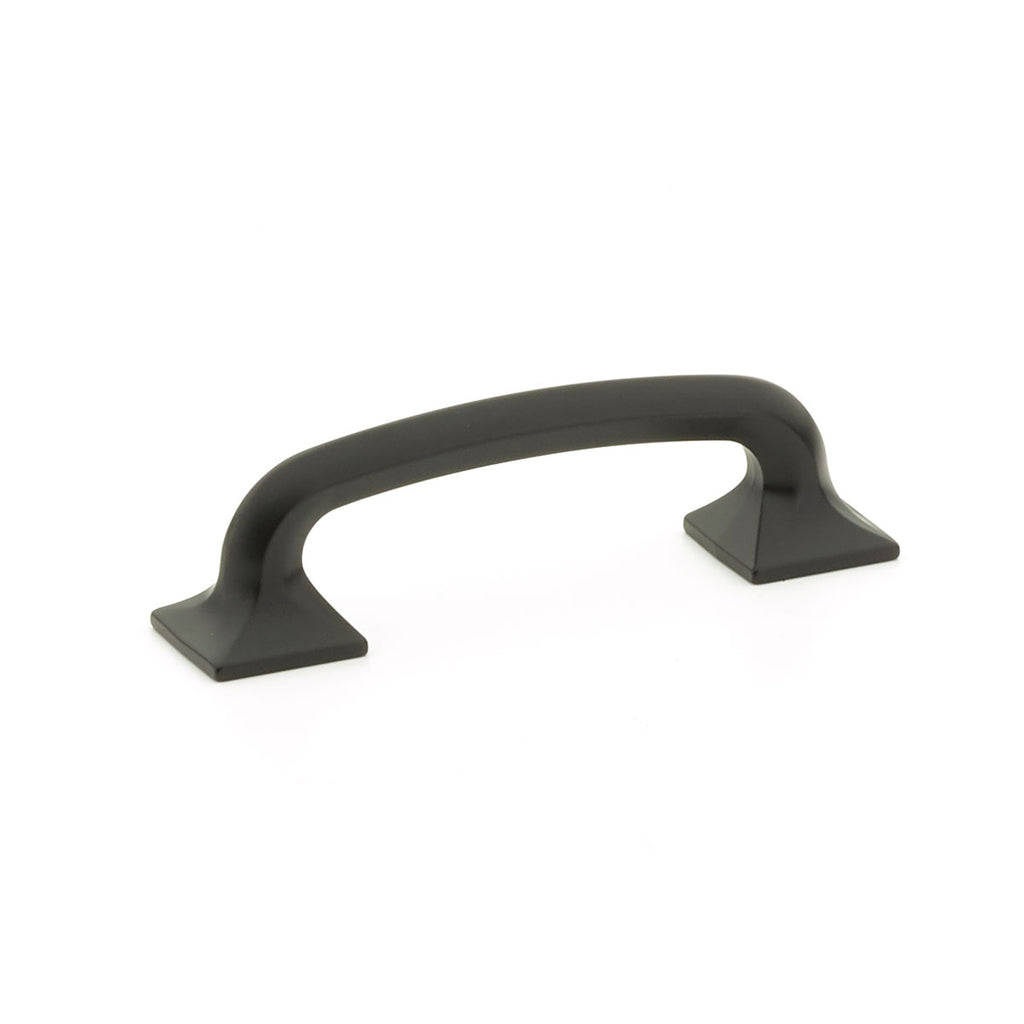 Northport Square Pull by Schaub - Matte Black - New York Hardware