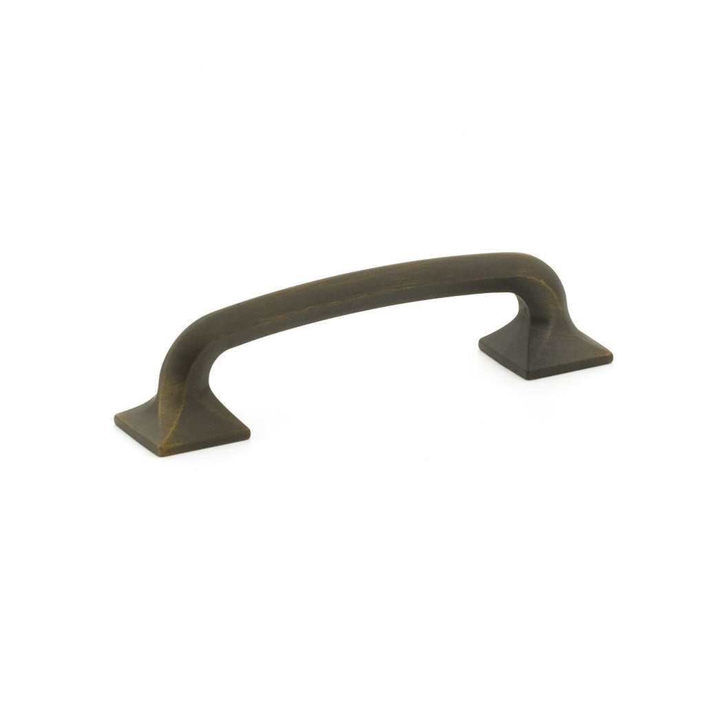 Northport Square Pull by Schaub - Ancient Bronze - New York Hardware