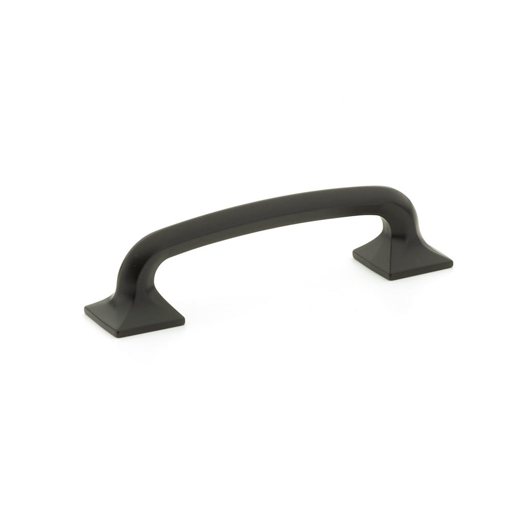 Northport Square Pull by Schaub - Matte Black - New York Hardware