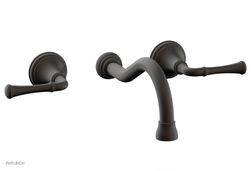 COINED Wall Lavatory Set by Phylrich - Oil Rubbed Bronze