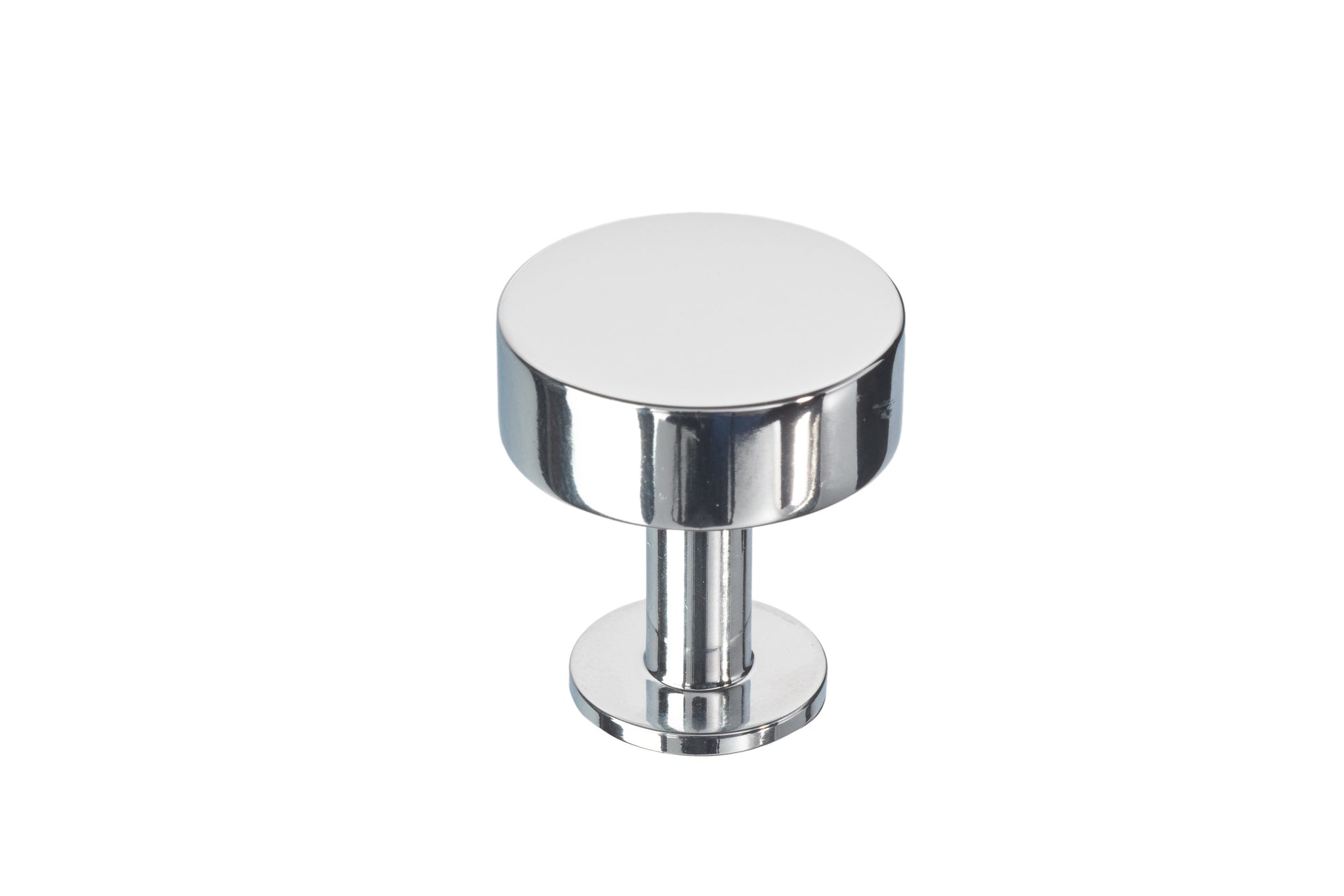 Disc Knob by Lew's Hardware - 1-1/4" - Polished Chrome - New York Hardware