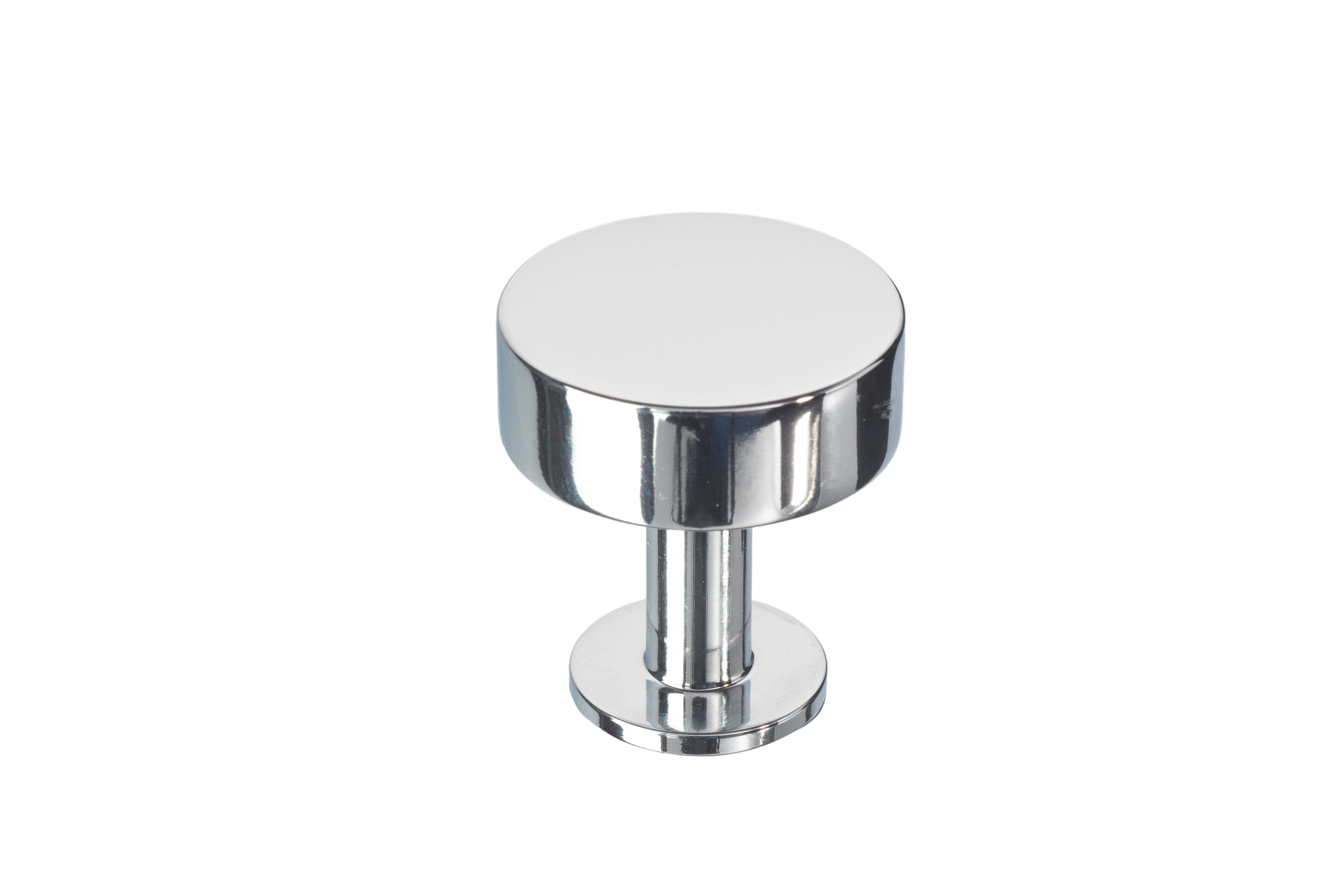 Disc Knob by Lew's Hardware - 1-1/4" - Polished Chrome - New York Hardware