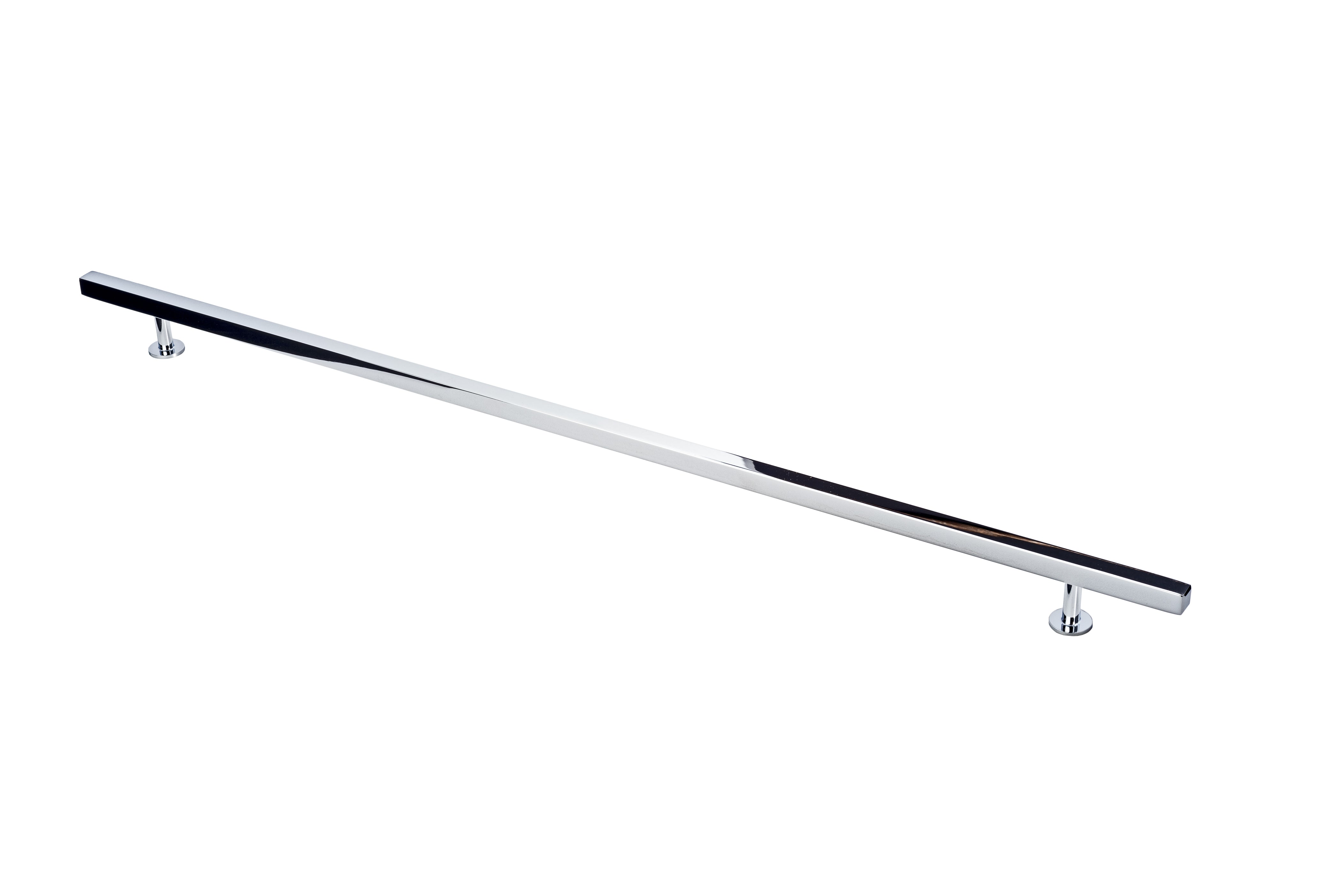 Bar Pull by Lew's Hardware - 16" - Polished Chrome - New York Hardware