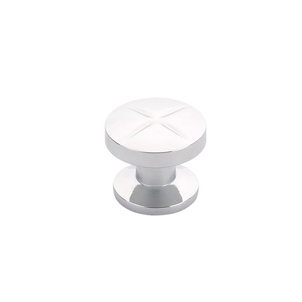 Northport Round Knob by Schaub - Polished Chrome - New York Hardware