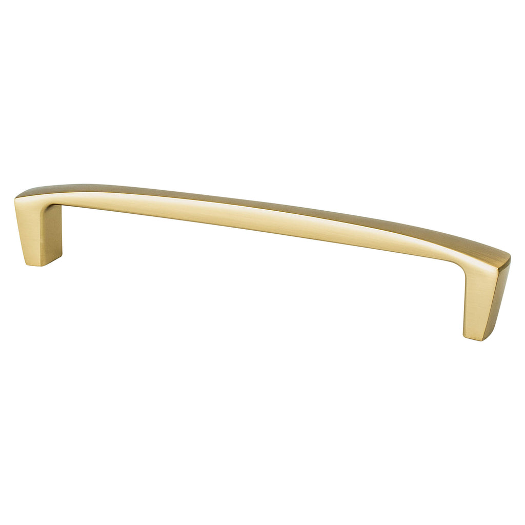 Modern Brushed Gold - 160mm - Aspire Pull by Berenson - New York Hardware