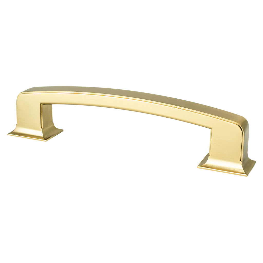Modern Brushed Gold - 6" - Hearthstone Pull by Berenson - New York Hardware