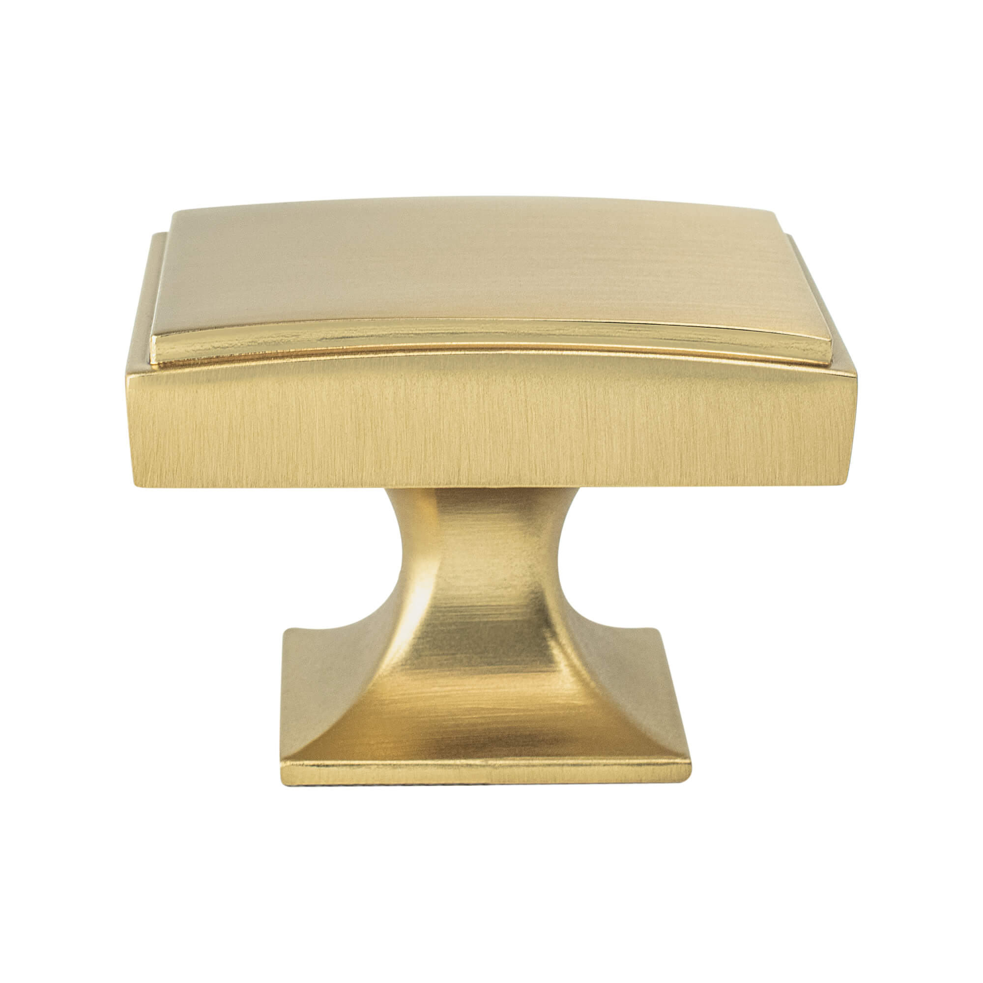 Modern Brushed Gold - 1-1/8" - Hearthstone Knob by Berenson - New York Hardware