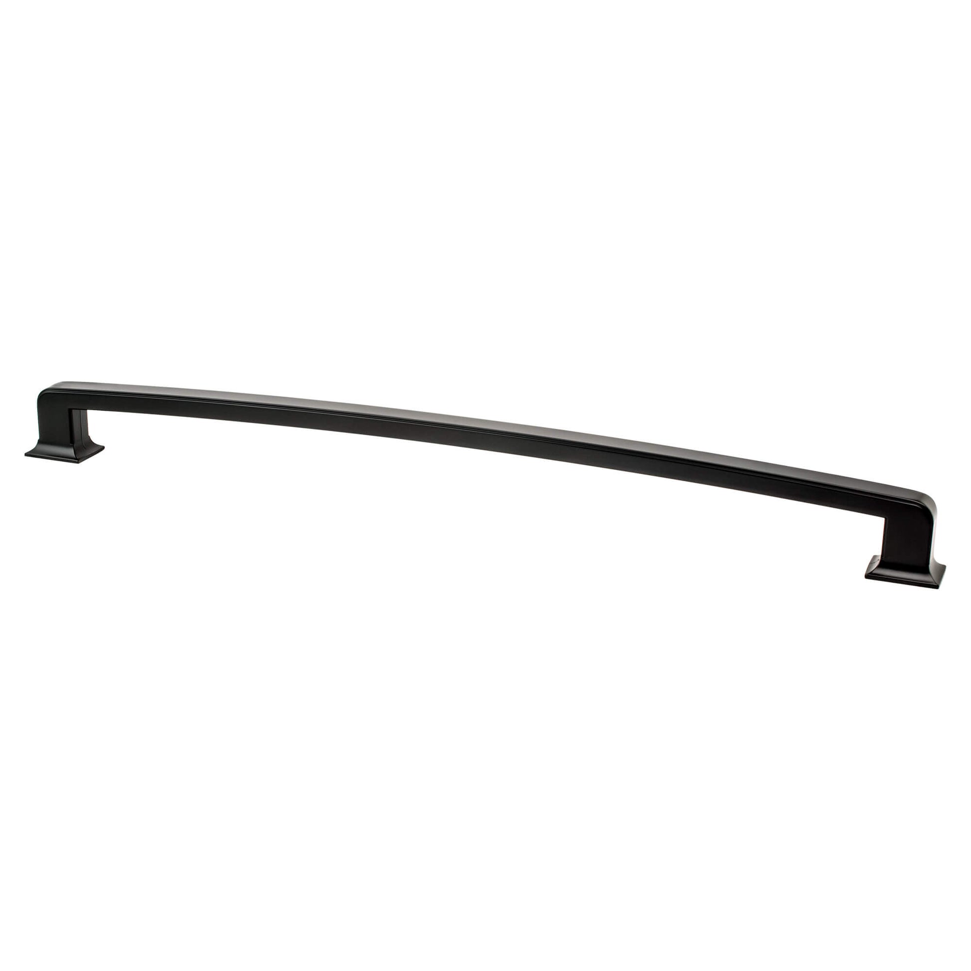 Matte Black - 18" - Hearthstone Appliance Pull by Berenson - New York Hardware
