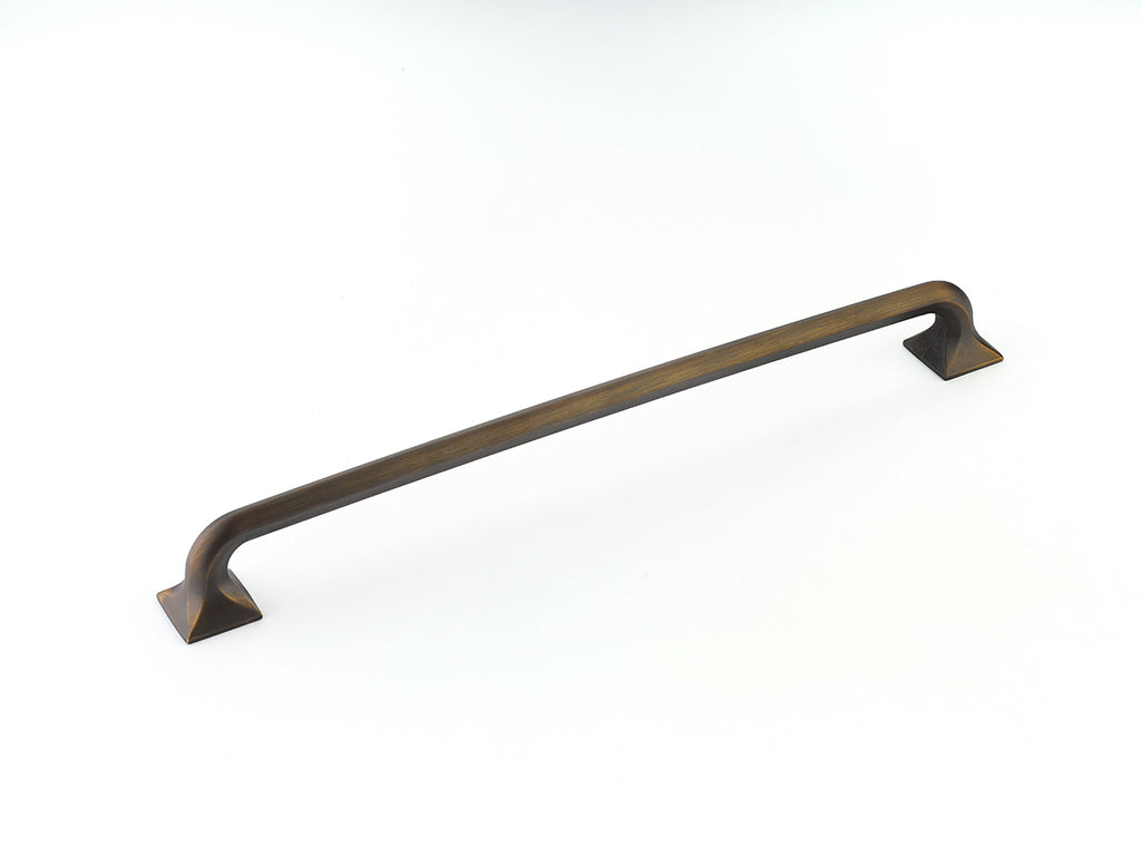 Northport Square Appliance Pull by Schaub - Ancient Bronze - New York Hardware