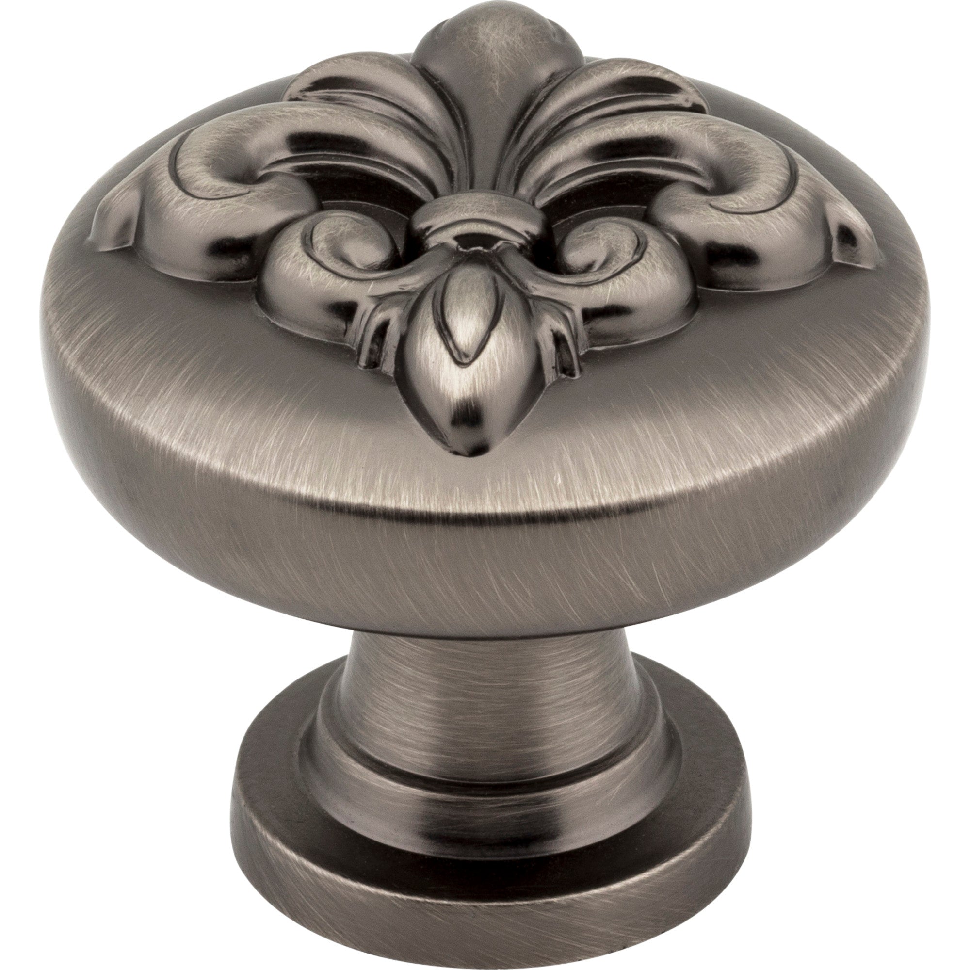 Lafayette Cabinet Knob by Jeffrey Alexander - Brushed Pewter
