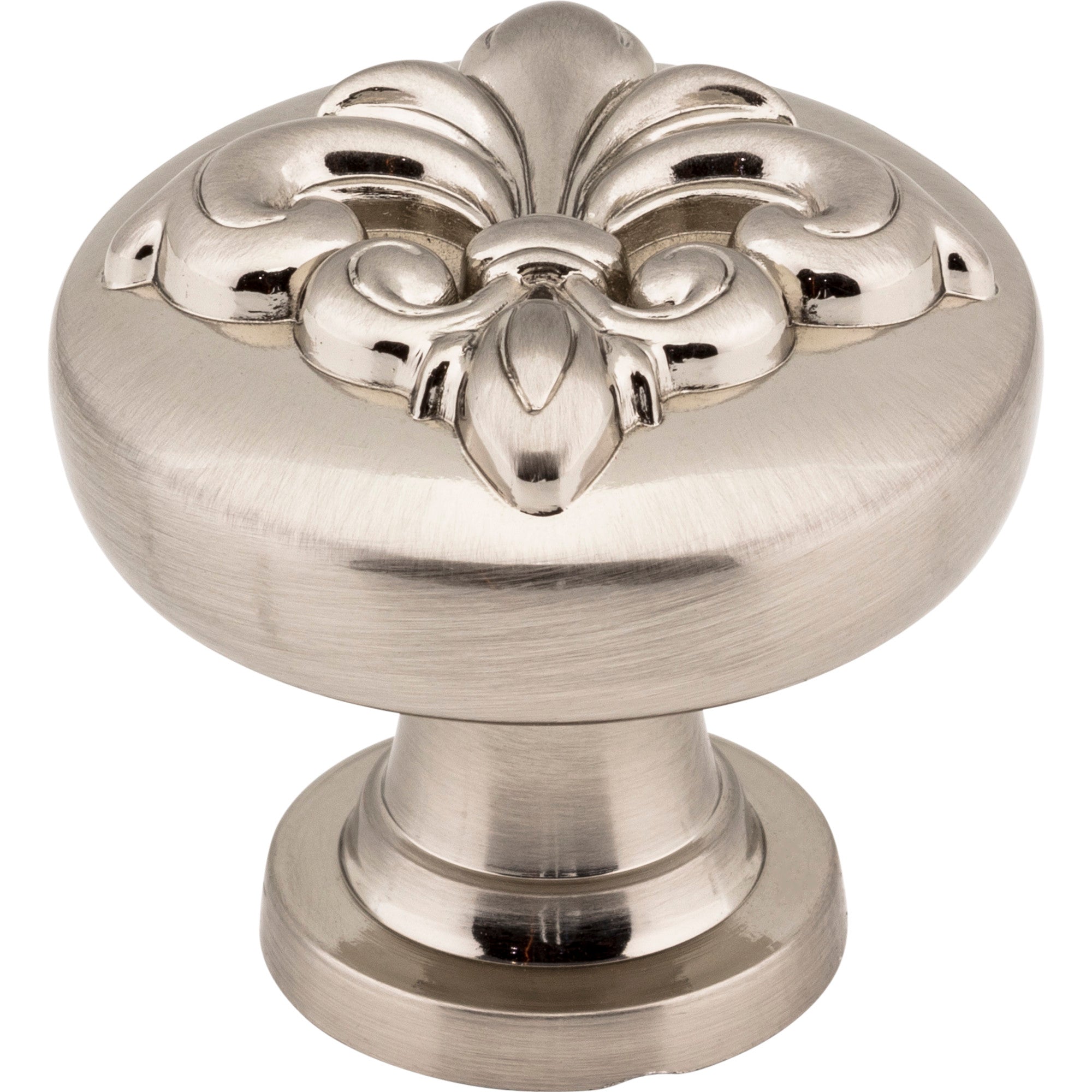 Lafayette Cabinet Knob by Jeffrey Alexander - Satin Nickel