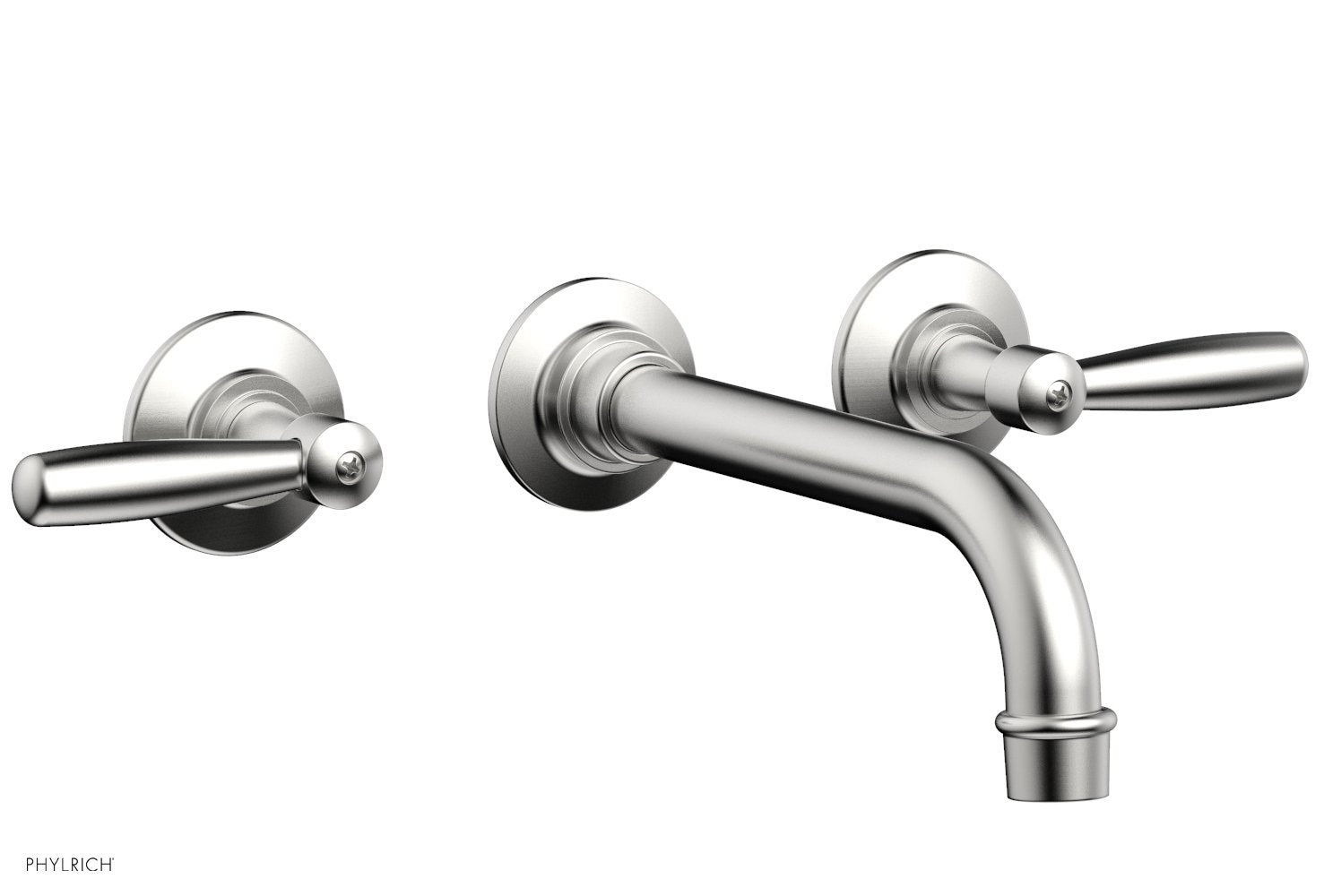WORKS Wall Lavatory Set   Lever Handles by Phylrich - Burnished Nickel