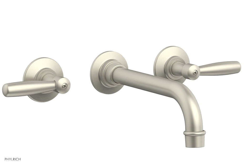 WORKS Wall Lavatory Set   Lever Handles by Phylrich - Polished Brass Uncoated