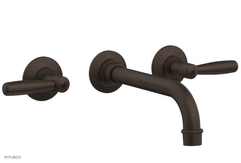 WORKS Wall Lavatory Set   Lever Handles by Phylrich - Oil Rubbed Bronze