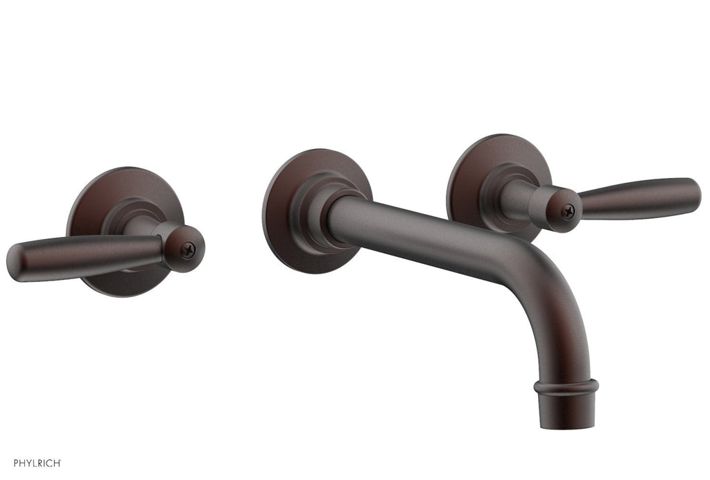 WORKS Wall Lavatory Set   Lever Handles by Phylrich - Satin Brass