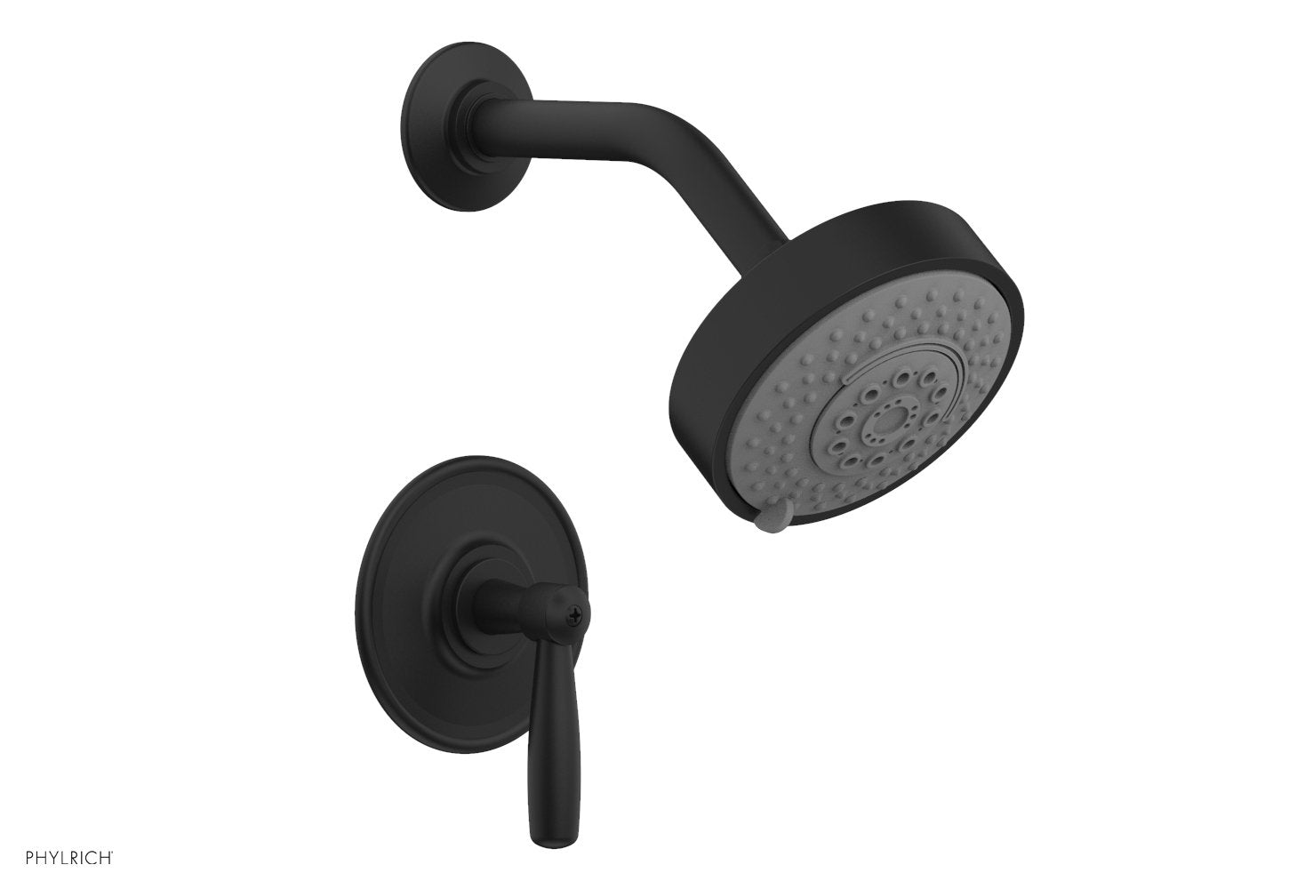 WORKS Pressure Balance Shower Set   Lever Handle by Phylrich - Satin Nickel