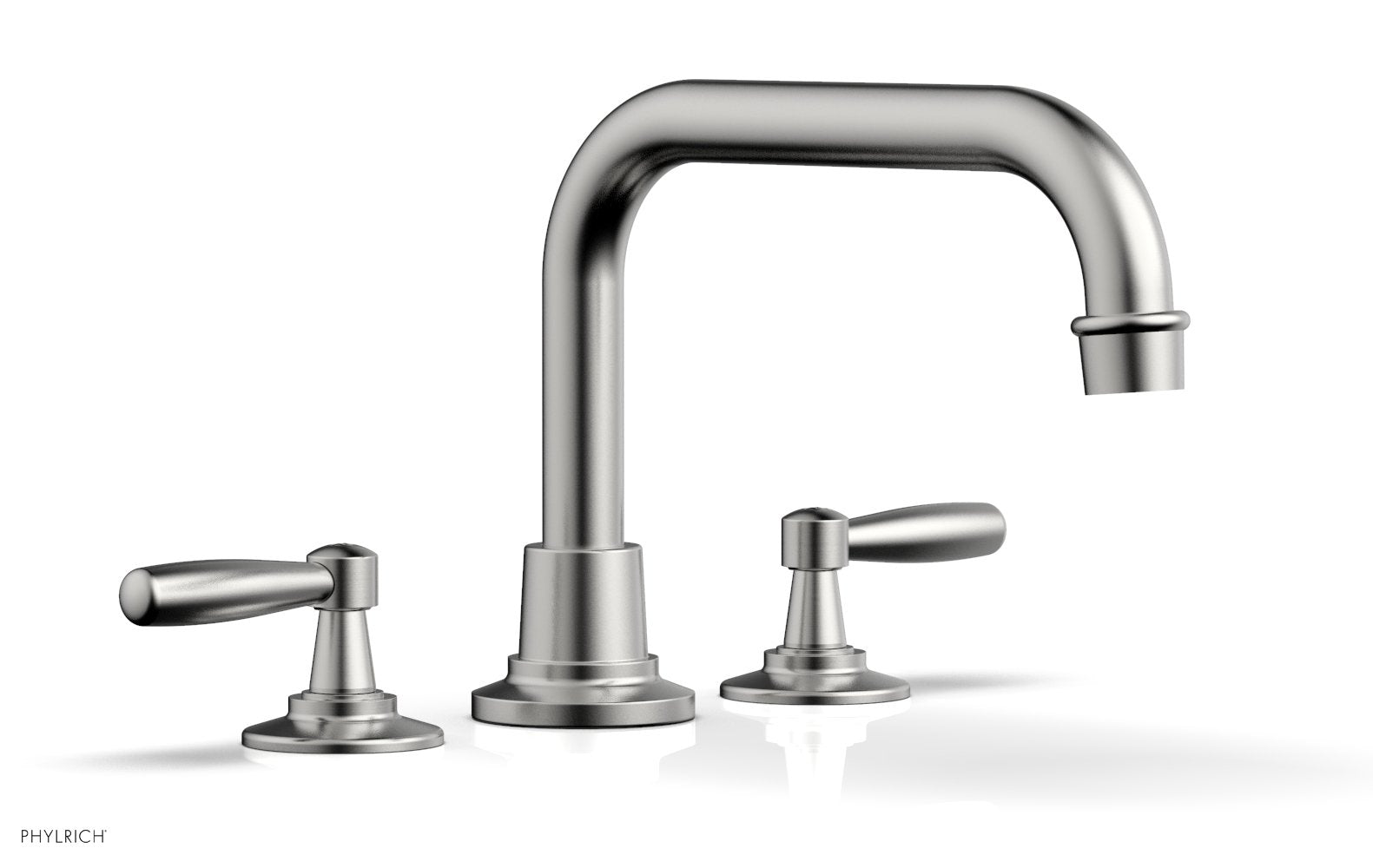 WORKS Deck Tub Set   Lever Handles by Phylrich - Pewter