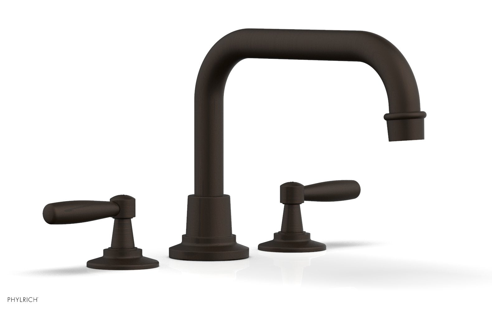 WORKS Deck Tub Set   Lever Handles by Phylrich - Antique Bronze