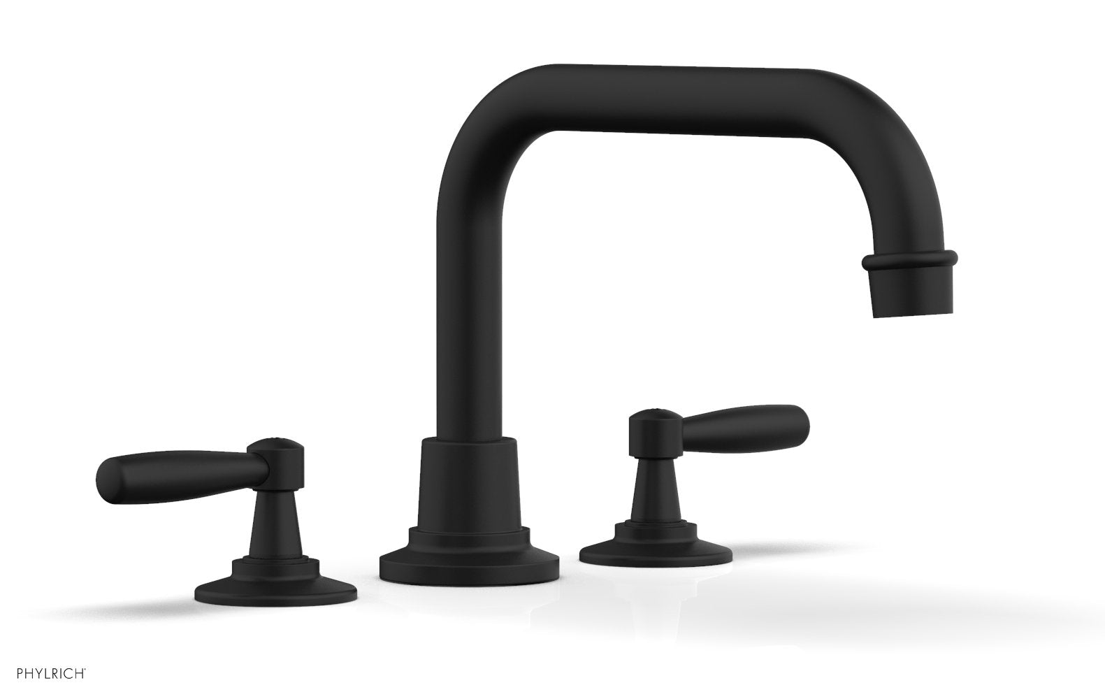 WORKS Deck Tub Set   Lever Handles by Phylrich - Satin Nickel