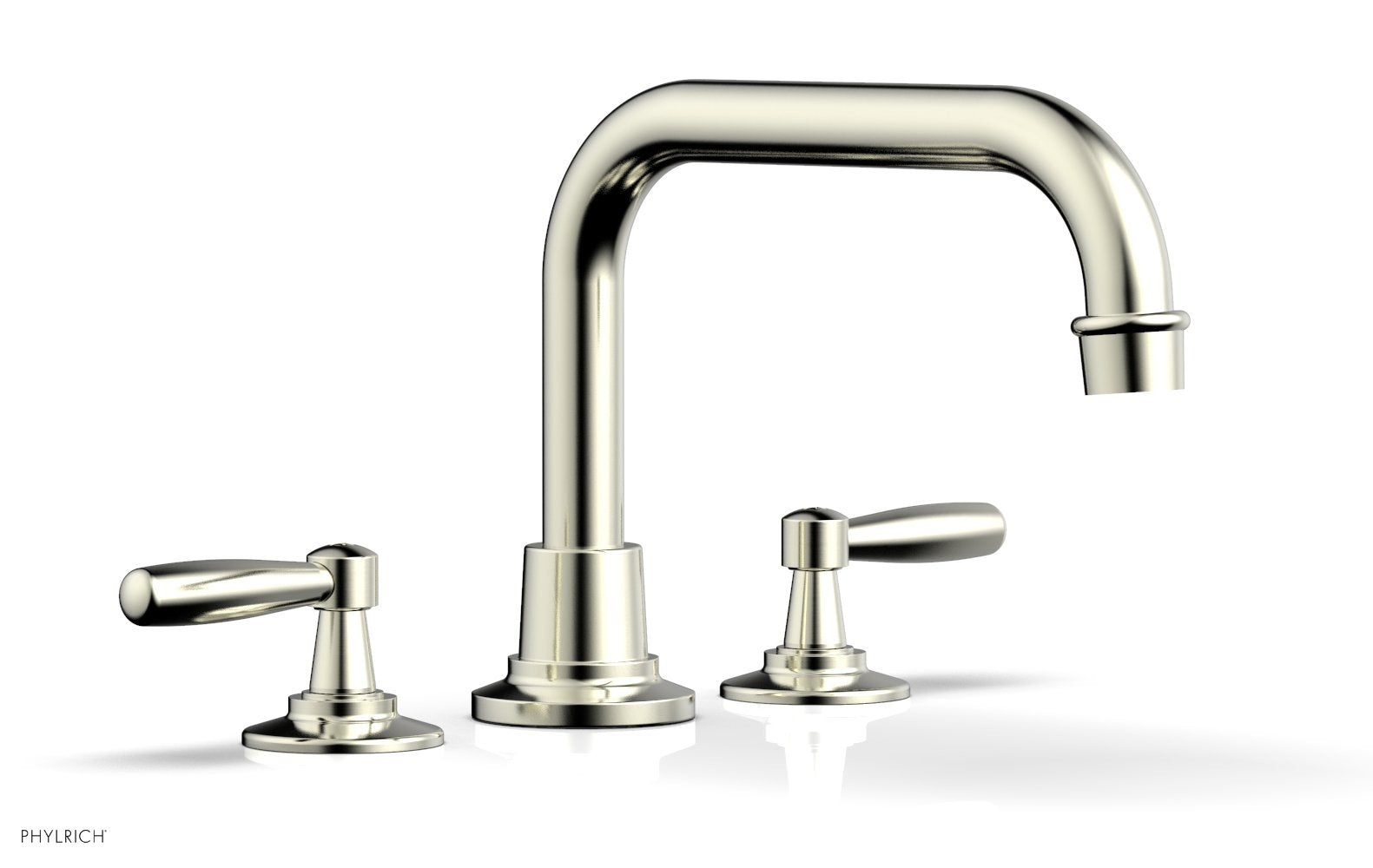 WORKS Deck Tub Set   Lever Handles by Phylrich - Polished Brass