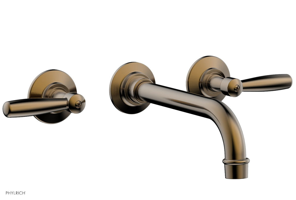 WORKS Wall Tub Set   Lever Handles by Phylrich - Antique Brass