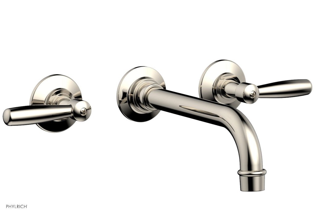 WORKS Wall Tub Set   Lever Handles by Phylrich - Satin Brass