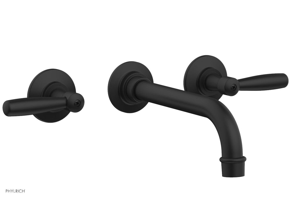 WORKS Wall Tub Set   Lever Handles by Phylrich - Satin Nickel