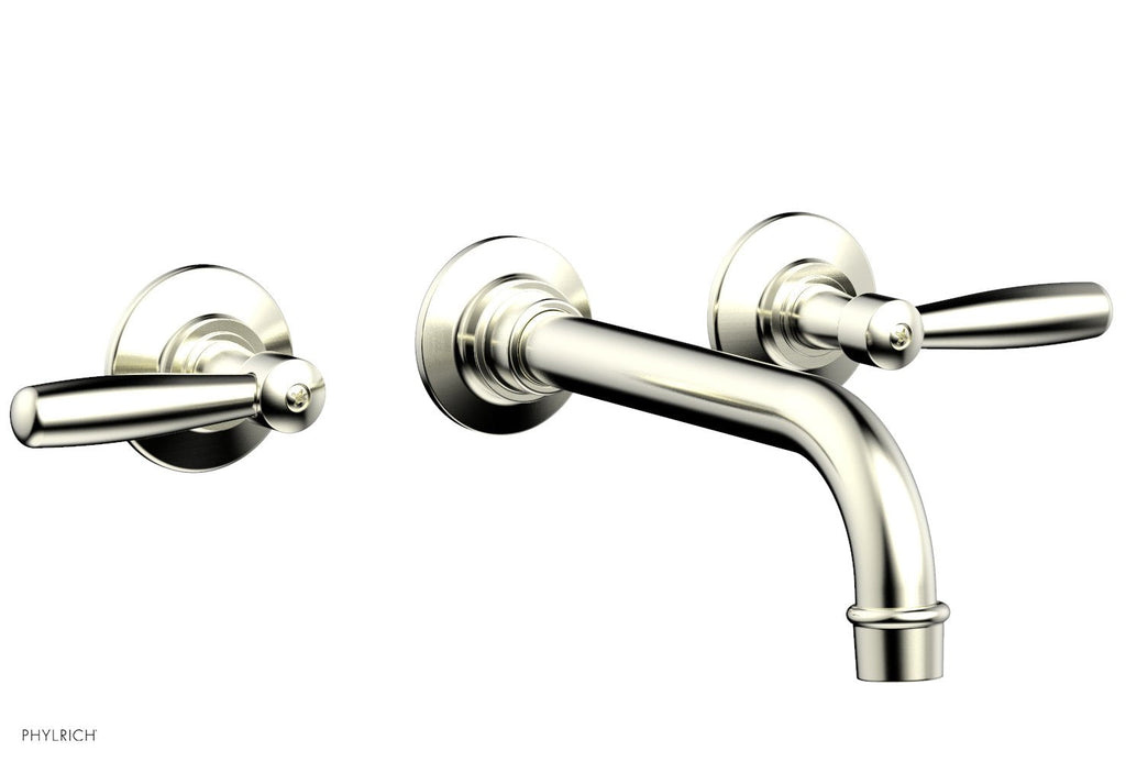 WORKS Wall Tub Set   Lever Handles by Phylrich - Polished Brass