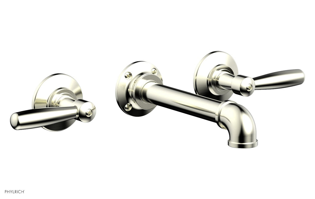 WORKS 2 Wall Lavatory Set   Lever Handles by Phylrich - Polished Chrome