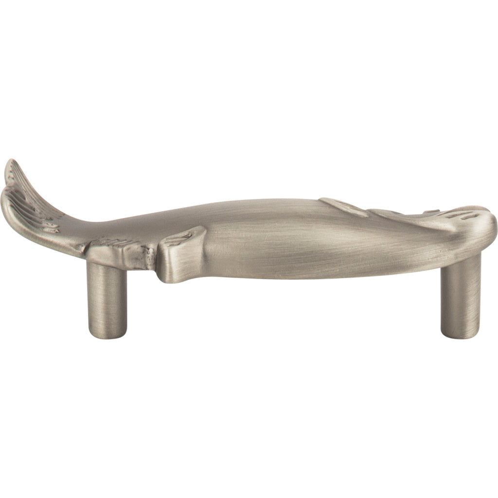 Fish Pull by Atlas - 3" - Pewter - New York Hardware
