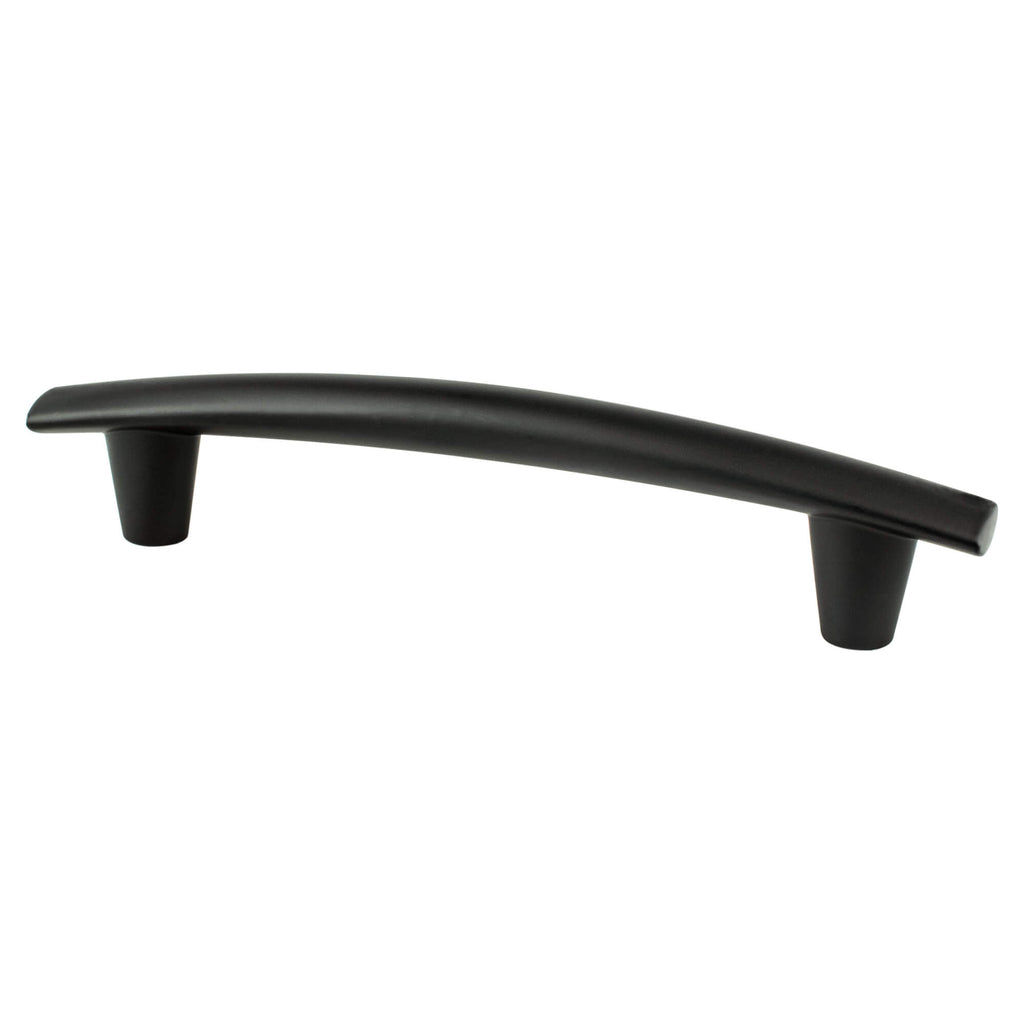 Matte Black - 128mm - Meadow Pull by Berenson - New York Hardware
