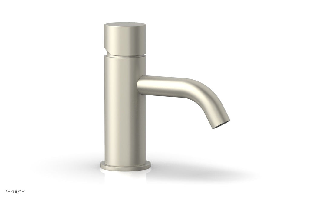 BASIC II Single Hole Lavatory Faucet, Smooth Handle by Phylrich - Burnished Nickel