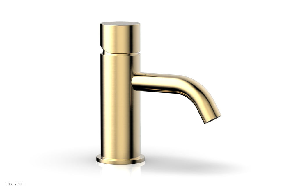 BASIC II Single Hole Lavatory Faucet, Smooth Handle by Phylrich - Polished Nickel