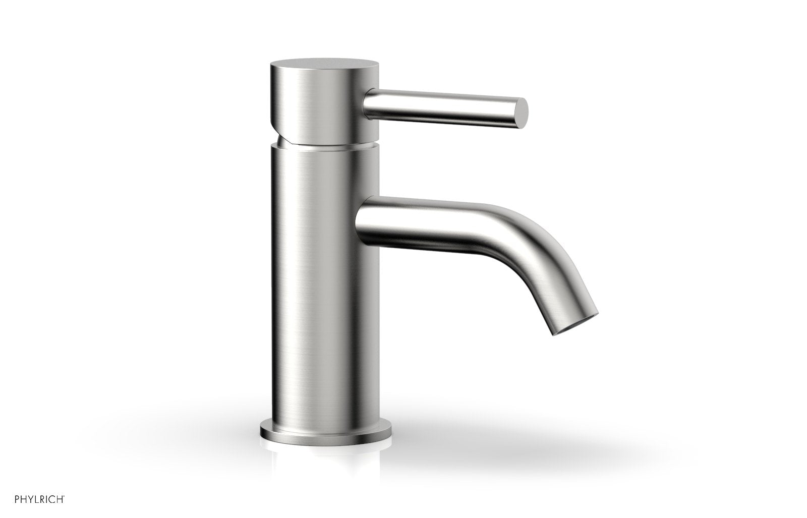 BASIC II Single Hole Lavatory Faucet, Lever Handle by Phylrich - Satin Chrome