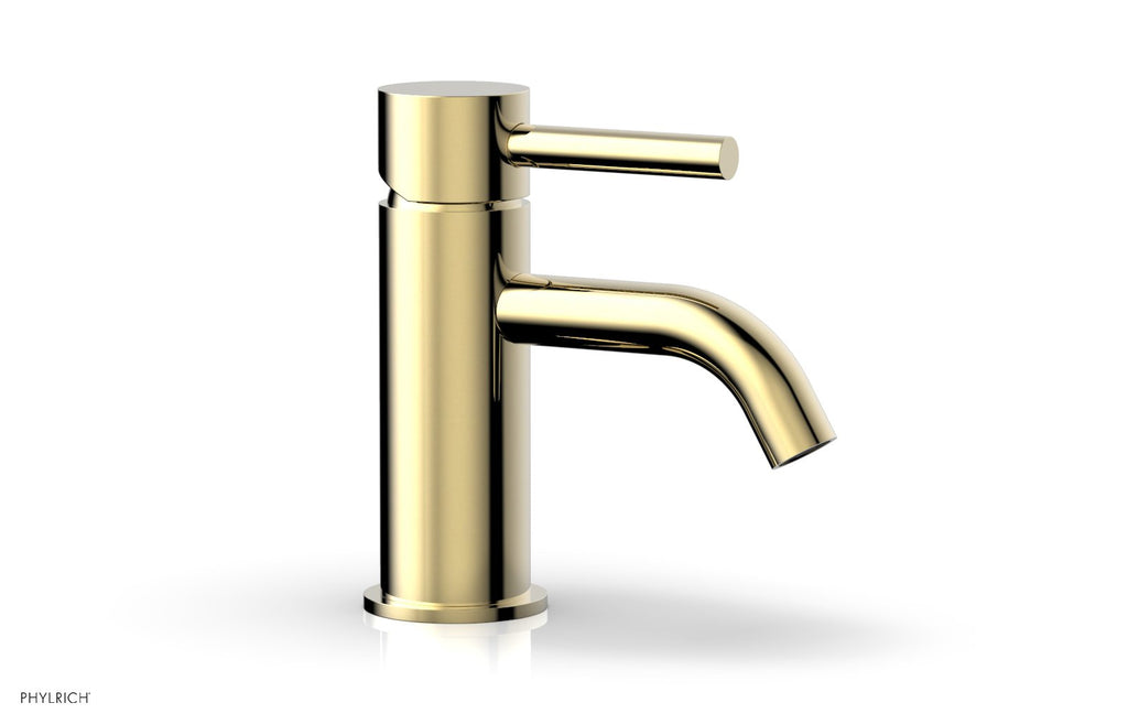 BASIC II Single Hole Lavatory Faucet, Lever Handle by Phylrich - Polished Brass Uncoated