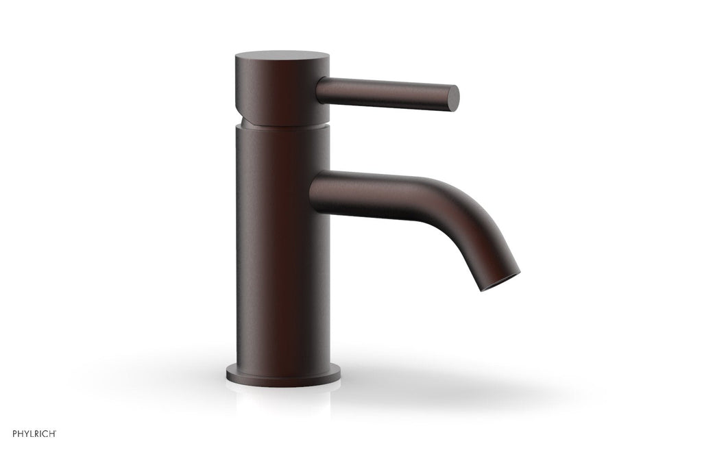 BASIC II Single Hole Lavatory Faucet, Lever Handle by Phylrich - Weathered Copper