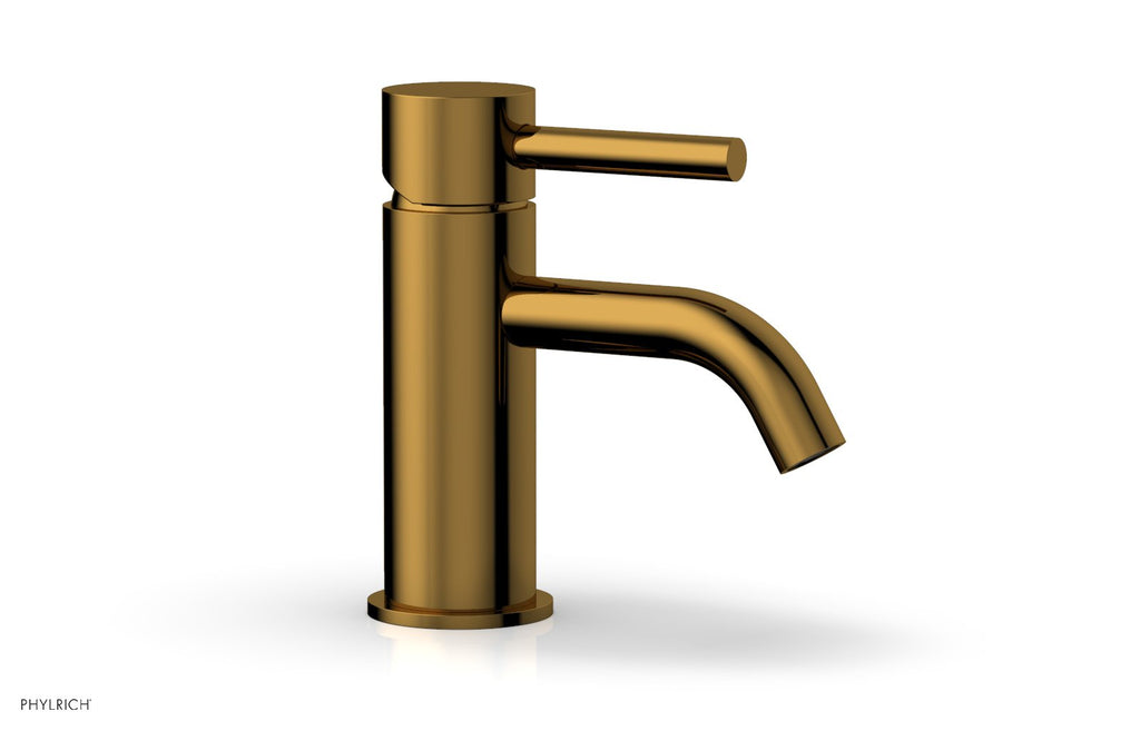BASIC II Single Hole Lavatory Faucet, Lever Handle by Phylrich - French Brass