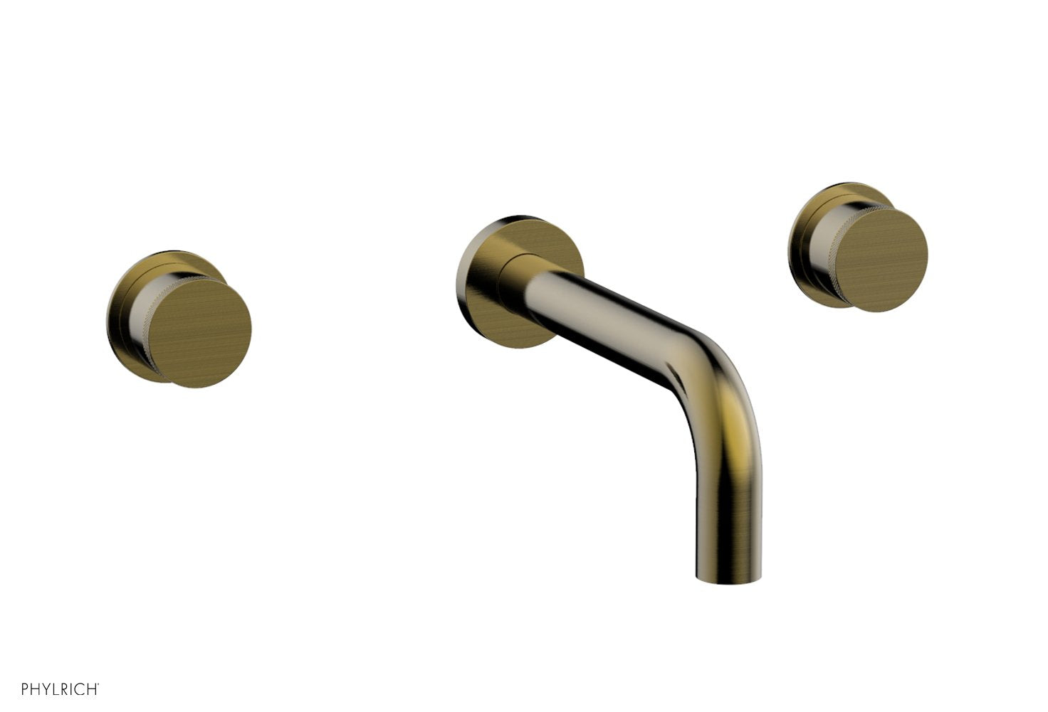 BASIC II Wall Lavatory Set by Phylrich - Antique Brass